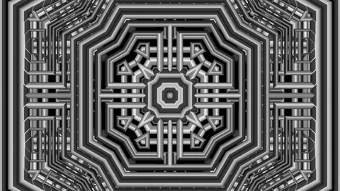 Industrial Structure Metal Grid Pattern ... | Stock Video | Pond5