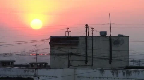 Industrial Sun Vídeo Stock 10915133