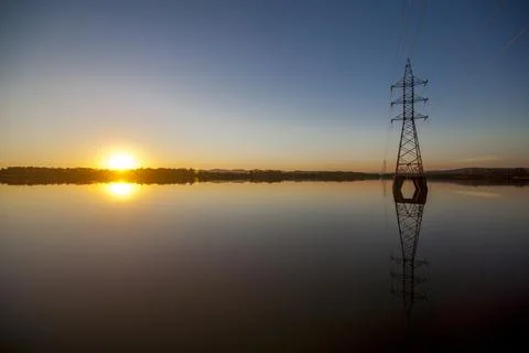 Industrial Sunset Photos