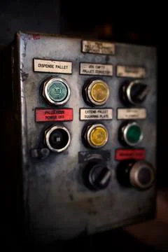Industrial Switch Foto stock