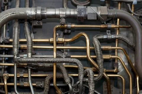 Industrial techno background Stock Photos