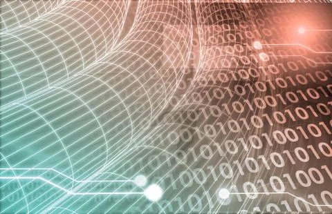 Industrial technology Stock Illustration