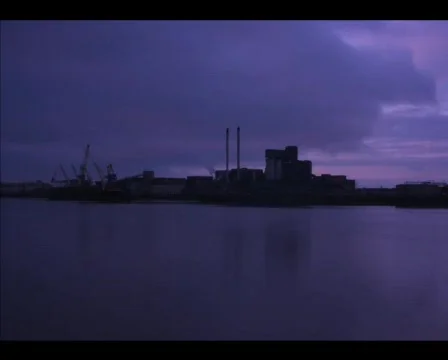 Industrial Thames Sunset 動画素材 461407