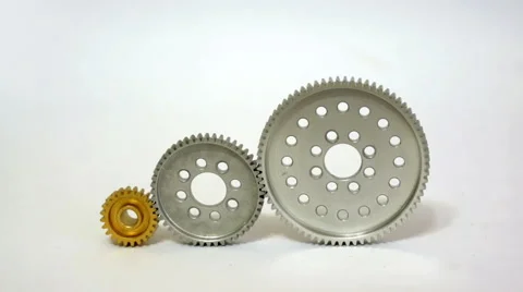 Industrial Three Gears Dolly Stock Footage 42137802