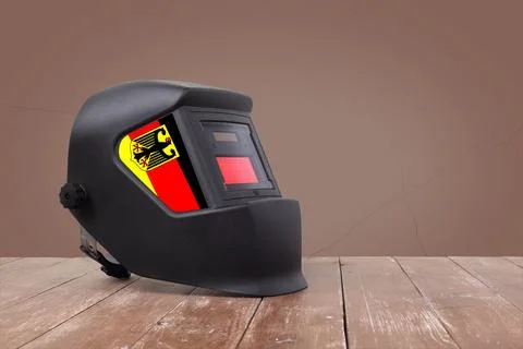 Industrial tool - Mask Welding machine Germany flag Stock Photos