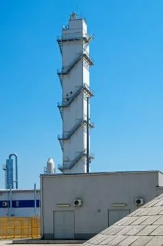 Industrial tower Foto stock