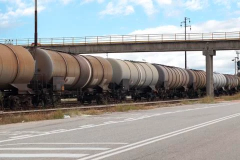 Industrial train Stock Photos