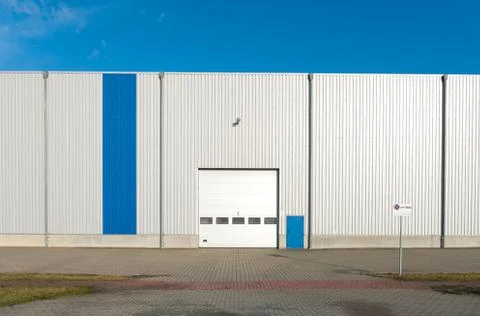 Industrial unit Stockfoto's