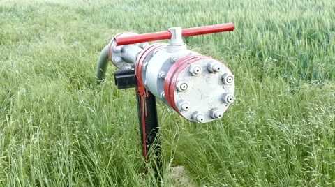 Industrial valve Stock Footage 65793115