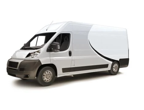 Industrial Van Stock Illustration