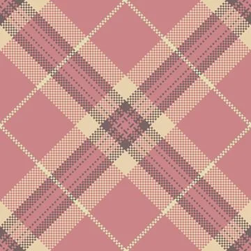 Industrial vector textile pattern, grungy seamless fabric tartan. Repeating.. Stock Illustration