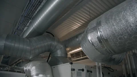 Industrial ventilation system Stock-Footage 295599729