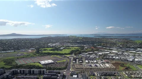 Industrial View Near Mt Wellington Видео 333051453