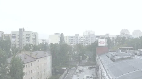 Industrial view from the windowIndustrial view from the window Stock Footage 90242646