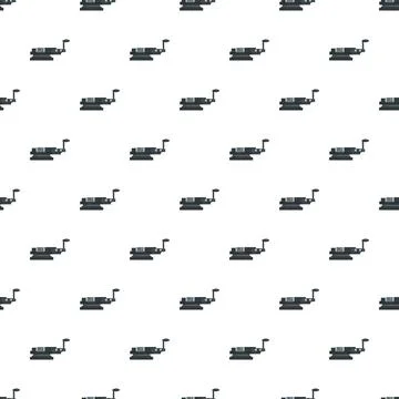 Industrial vise tool pattern on white background 스톡 일러스트
