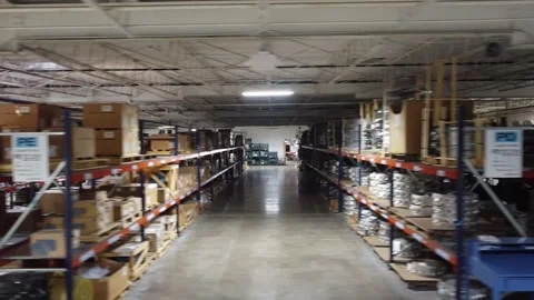 Industrial Warehouse 01 Stock Footage 294470624