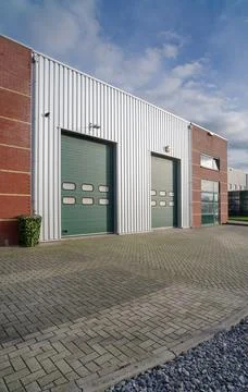 Industrial warehouse Foto stock