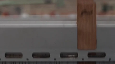 Industrial weaving. Textile Industry. Vídeo Stock 72594047
