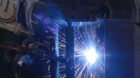 Industrial Welding Stock Footage 48935880