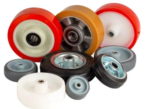The industrial wheels Stock Photos