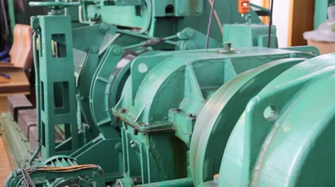 Industrial winch 库存影片 1002713