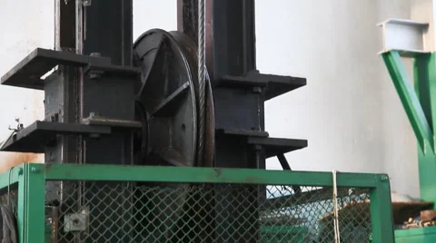 Industrial winch 库存影片 1002772