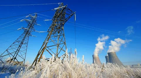 Industrial in winter 4 1 Stock-Footage 10815110