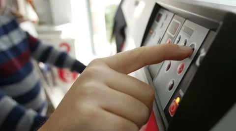 Industrial worker in a control room Stock Footage 61823260
