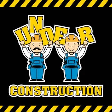 Industrial workers over black background vector illustration Stock Illustration