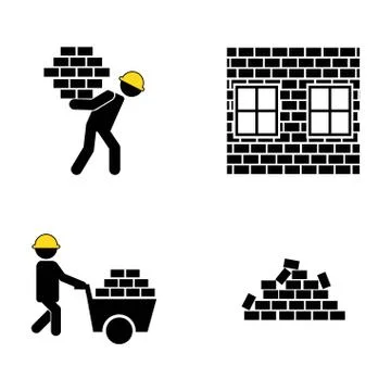 Industrial workers over white background vector illustration Stock Illustration