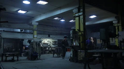 Industrial Workers, Teamwork Stock Footage 60470916