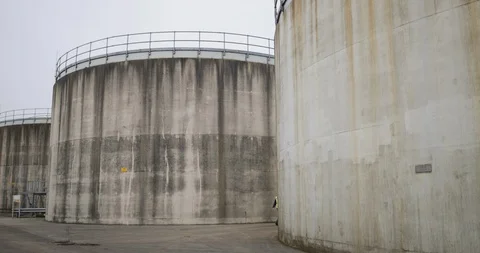 Industrial workers using a digital tablet on site Stock Footage 88770839