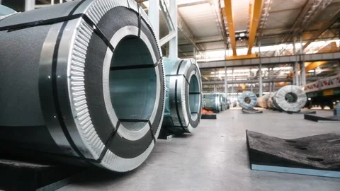Industrial workshop and warehouse for storage and distribution of products of a Stock Footage 201693036