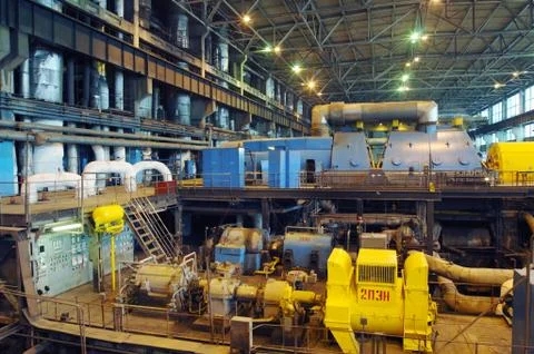 Industrial workshop Stock Photos