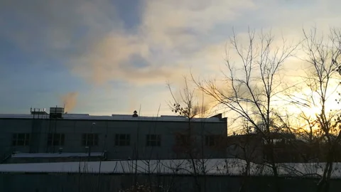 Industrial Zone In The City Stock-Footage 100074101