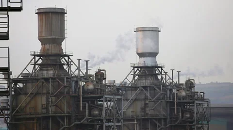 Industrial zone Stock Footage 34401272