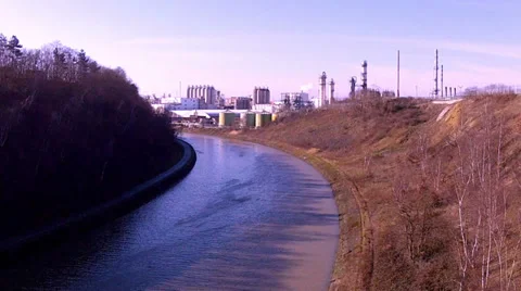 Industrial zone. Stock Footage 35398675