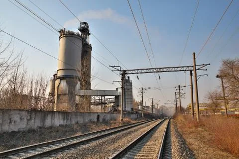 Industrial zone Stock Photos