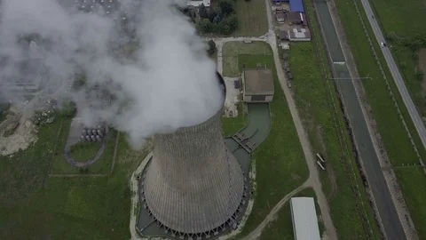 Industriall pollution Stock Footage 75986731