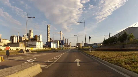 Industries Road Trip 01 Stock Footage 53355583