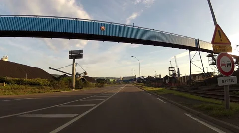 Industries Road Trip Stock Footage 53361757