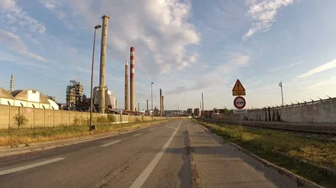 Industries Road Trip Stock Footage 53363069