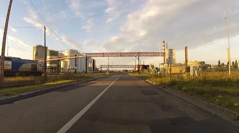 Industries Road Trip  Video stock 53363230