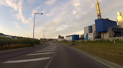 Industries Road Trip  Stock Footage 53363740