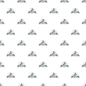 Industry 3d printing pattern seamless Stock Illustration