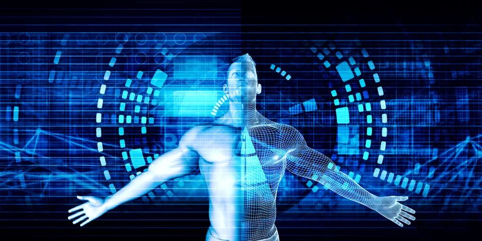 Industry 4.0 Stock Illustration