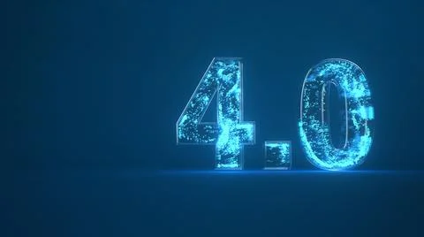 Industry 4.0 Stock Illustration