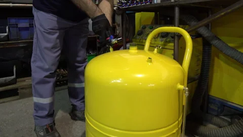Industry, air compressor manufacturing 動画素材 256661846