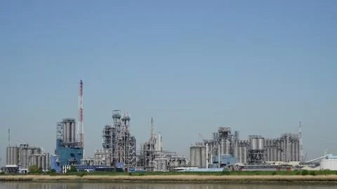 Industry in Antwerp. 写真素材