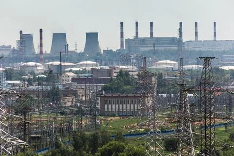 Industry area Stock Photos